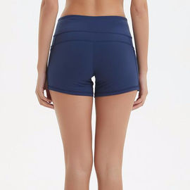 Factory sale stock fitness women yoga running shorts with pocket