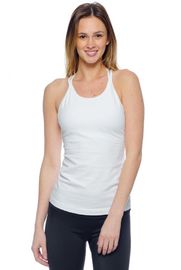 Newest design back cross women gym workout tank top